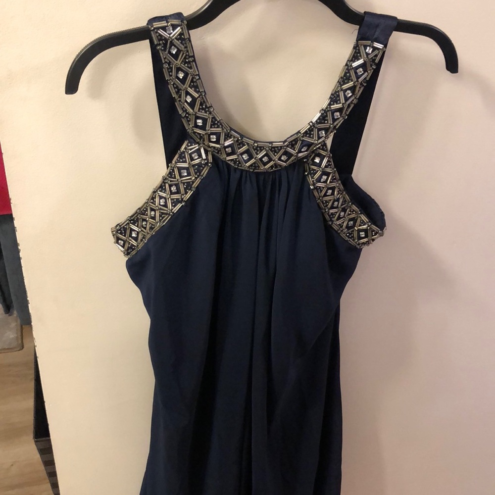 Navy blue dress